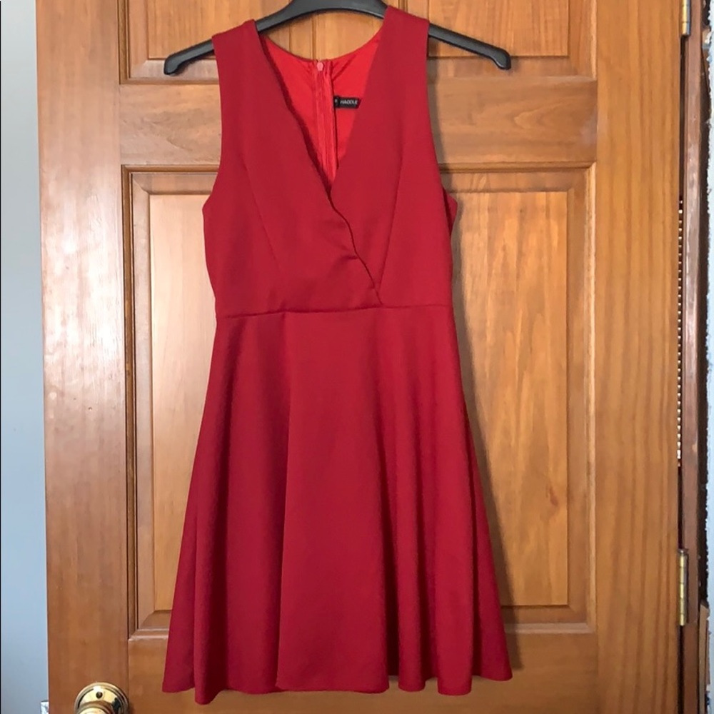 Red dress